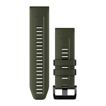 Garmin išmaniųjų laikrodžių priedai fenix 7X 26mm QuickFit Moss silikoninis dirželis