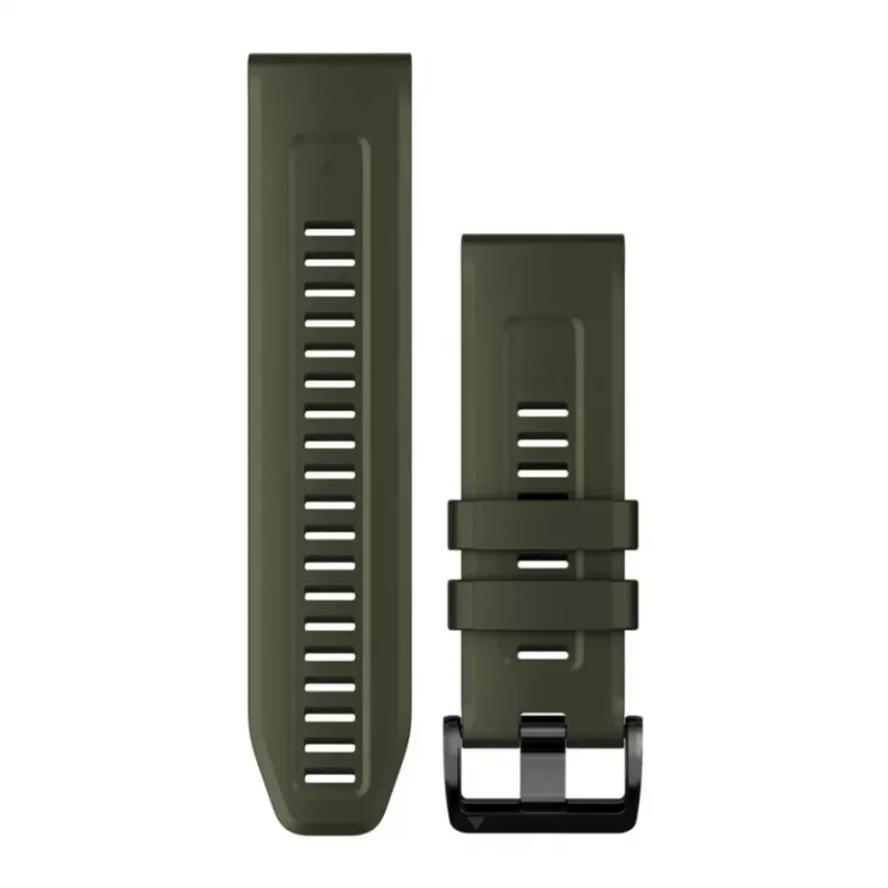 Garmin išmaniųjų laikrodžių priedai fenix 7X 26mm QuickFit Moss silikoninis dirželis