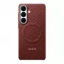 Samsung Carbon Magnet dėklas Galaxy S26+, raudona