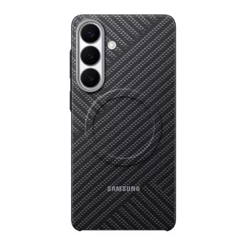 “Samsung Carbon Magnet” dėklas “Galaxy S26+”, tamsiai pilkas