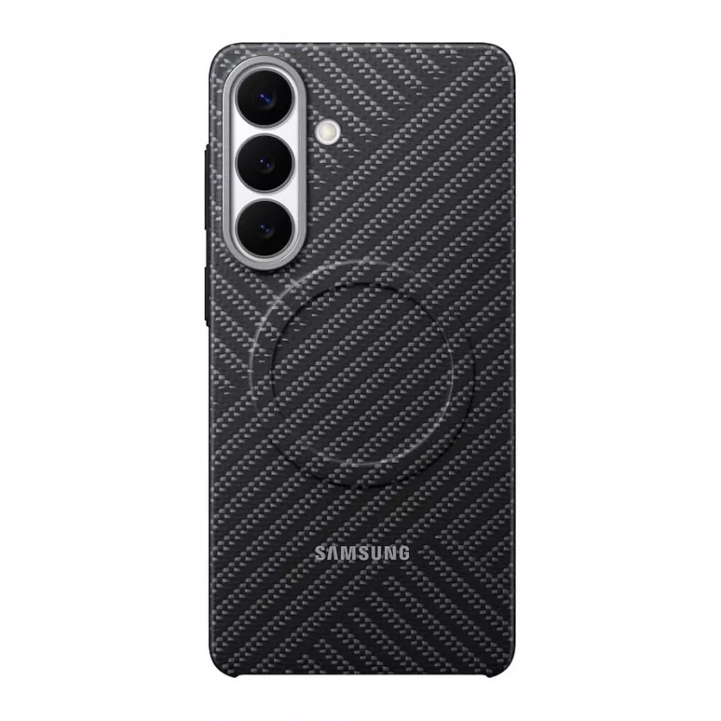 “Samsung Carbon Magnet” dėklas “Galaxy S26+”, tamsiai pilkas