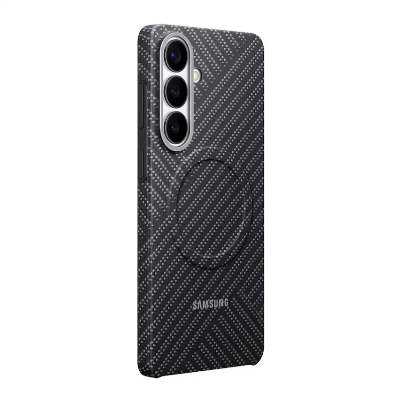 “Samsung Carbon Magnet” dėklas “Galaxy S26+”, tamsiai pilkas