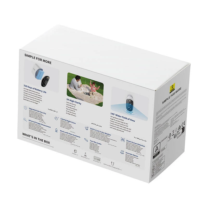 Baseus N1 Outdoor Camera (White)