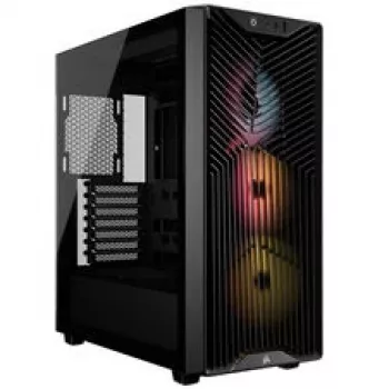 Corsair 3200D RS ARGB vidutinio dydžio bokšto našumo korpusas juodas - Tower - ATX