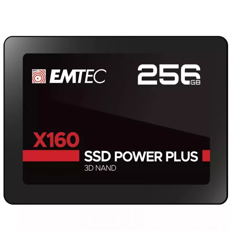 SSD diskas Emtec 256 GB 2,5 colio SATA III QLC 3D NAND X160