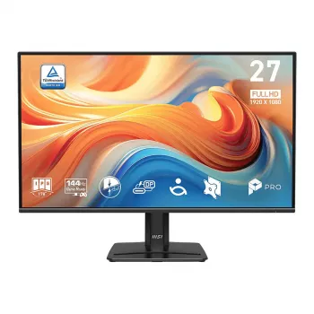 Monitor MSI Pro MP272 E14C 27 col. IPS LED Full HD 1920×1080 4 ms 300 cd/m² Įmontuoti garsiakalbiai Juodas