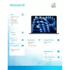 Nešiojamasis kompiuteris Apple MacBook Air M4 15,3 col. 24 GB 1 TB macOS “Midnight” 70 W