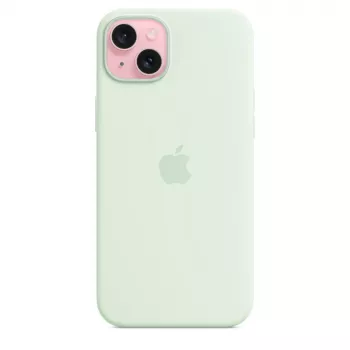 Silikoninis dėklas su MagSafe, skirtas Apple iPhone 15 Plus — silikoninis, mėtinis, 6,7 col. iPhone 15 Plus