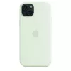 Silikoninis dėklas su MagSafe, skirtas Apple iPhone 15 Plus — silikoninis, mėtinis, 6,7 col. iPhone 15 Plus