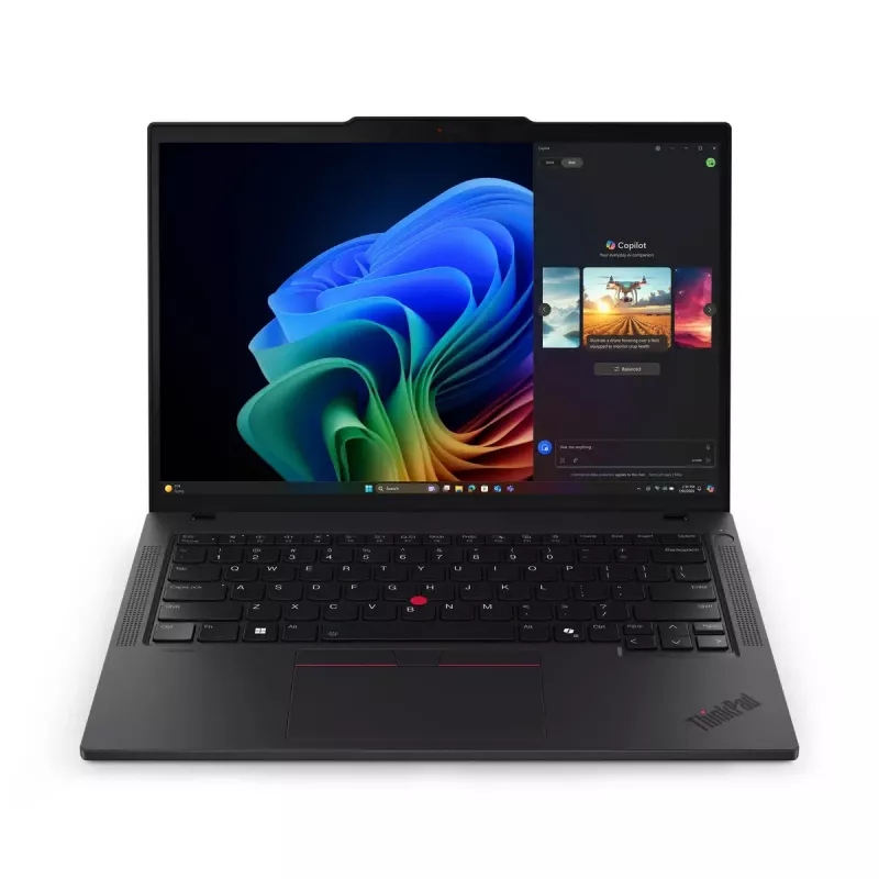 Nešiojamas kompiuteris Lenovo ThinkPad T14 Gen 6 (AMD) — AMD Ryzen AI 5 PRO 340, 14 colių WUXGA, 32 GB DDR5, 512 GB SSD, Windows 11 Pro, juodas