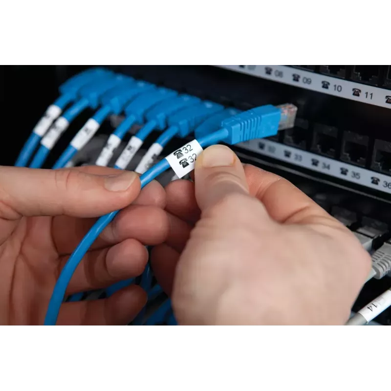 DYMO RHINO 6000+ ABC CASE UK Tiesioginis terminis spausdinimas Terminis perkėlimas Geltona Juoda