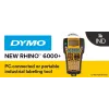 DYMO RHINO 6000+ ABC CASE UK Tiesioginis terminis spausdinimas Terminis perkėlimas Geltona Juoda