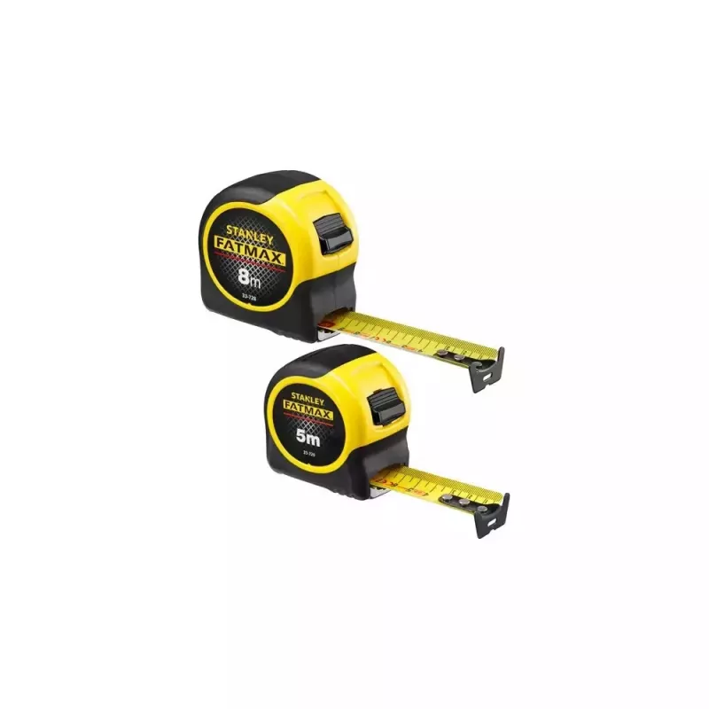 Matavimo juosta STANLEY FatMax Blade Armor 5 m / 8 m — kompaktiška matavimo juosta su sustiprinta juostele