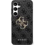 GUESS | Galinis dangtelis | Samsung | Galaxy S25 FE | Dirbtinė oda/Plastikas/Silikonas | Juoda