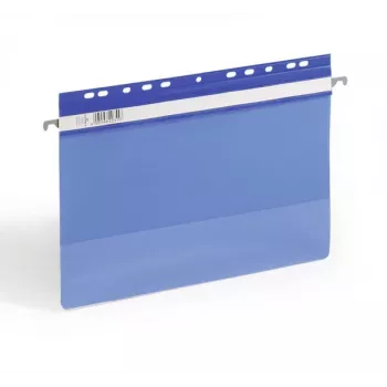 Pakabinamas aplankas Durable 2561-06 A4 plastikinis mėlynas permatomas