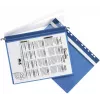 Pakabinamas aplankas Durable 2561-06 A4 plastikinis mėlynas permatomas