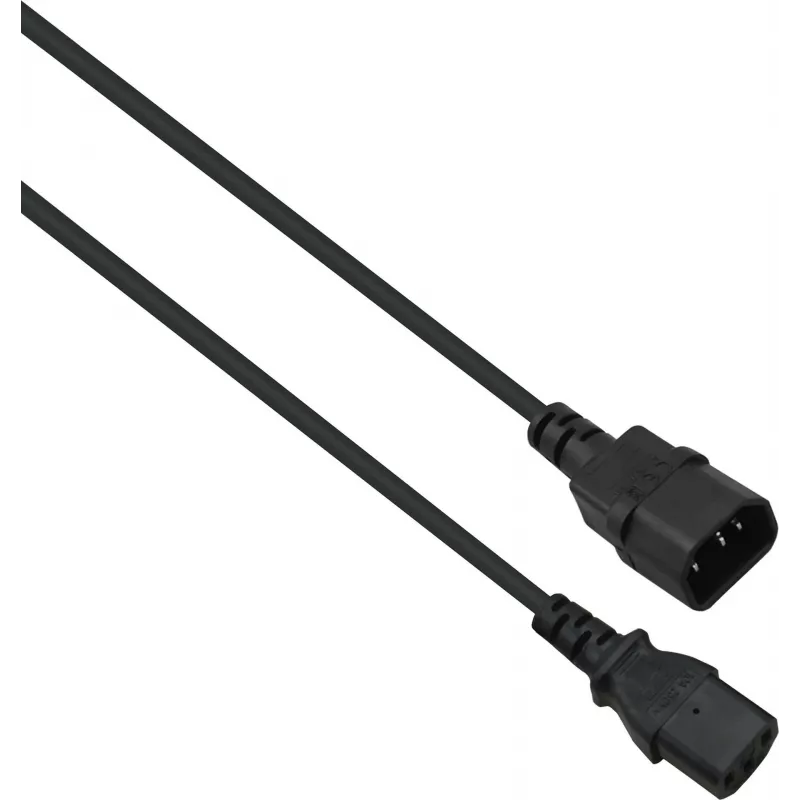 Maitinimo ilginamasis laidas helos 262659 IEC 60320 C13 į C14 250V 1m
