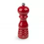 Pipirų malūnėlis PEUGEOT Paris 18 cm uSelect, raudonas lakuotas medis, reguliuojamas malimo laipsnis
