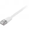 Tinklo kabelis Equip Cat.6A U/FTP plokščias komutacinis kabelis RJ-45 10 m baltas