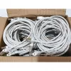 Tinklo kabelis Equip Cat.6 S/FTP komutacinis kabelis RJ-45 1 m baltas