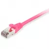 komutacinis kabelis Equip Cat.6A S/FTP RJ-45 3m Pink