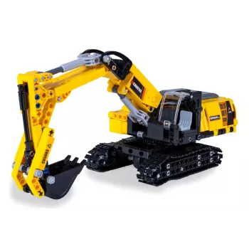 Ekskavatorius Jamara CaDA Excavator Bricks, rekomenduojamas amžius 8+, svoris 0,36 kg, juoda/geltona