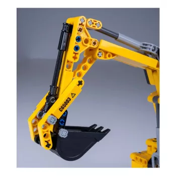 Ekskavatorius Jamara CaDA Excavator Bricks, rekomenduojamas amžius 8+, svoris 0,36 kg, juoda/geltona