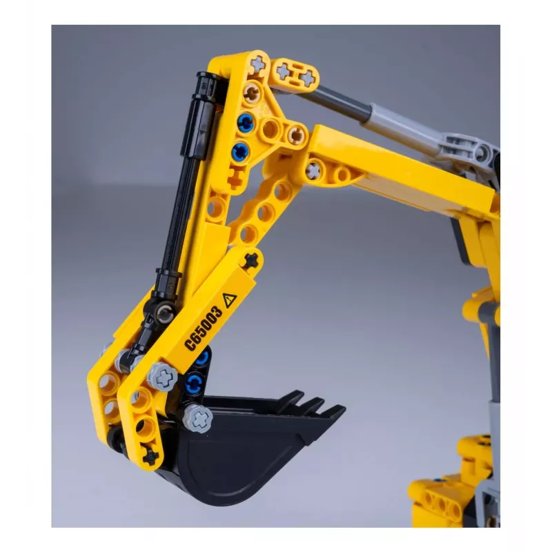 Ekskavatorius Jamara CaDA Excavator Bricks, rekomenduojamas amžius 8+, svoris 0,36 kg, juoda/geltona
