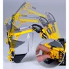 Ekskavatorius Jamara CaDA Excavator Bricks, rekomenduojamas amžius 8+, svoris 0,36 kg, juoda/geltona