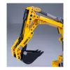 Ekskavatorius Jamara CaDA Excavator Bricks, rekomenduojamas amžius 8+, svoris 0,36 kg, juoda/geltona
