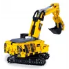 Ekskavatorius Jamara CaDA Excavator Bricks, rekomenduojamas amžius 8+, svoris 0,36 kg, juoda/geltona