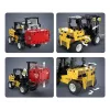 Forklift Jamara model CaDA Bricks — children's forklift, colours: Juoda, red, Geltona, recommended age 8+