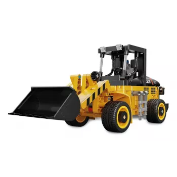 Konstruktorius krautuvas Jamara CaDA Wheel loader Bricks, nuo 8 metų, juoda ir geltona
