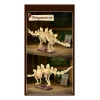 Statybinis rinkinys Jamara CaDA Dinozaurų fosilija Stegosaurus — 297 dalys, amžius 8+, smėlio/ruda