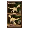 Statybinis rinkinys Jamara CaDA Dinozaurų fosilija Velociraptor — 256 dalys, amžius 8+, smėlinė/ruda