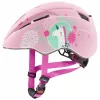 Apsauginis vaikiškas šalmas UVEX kid 2 cc Multicolour Pink, kieto apvalkalo, matinis