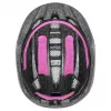Apsauginis vaikiškas šalmas UVEX kid 2 cc Multicolour Pink, kieto apvalkalo, matinis