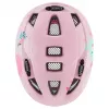Apsauginis vaikiškas šalmas UVEX kid 2 cc Multicolour Pink, kieto apvalkalo, matinis