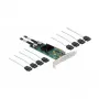 DeLOCK 8 prievadų SATA PCI Express x8 kortelė su prijungimo kabeliu