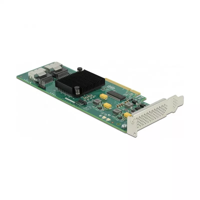 DeLOCK 8 prievadų SATA PCI Express x8 kortelė su prijungimo kabeliu