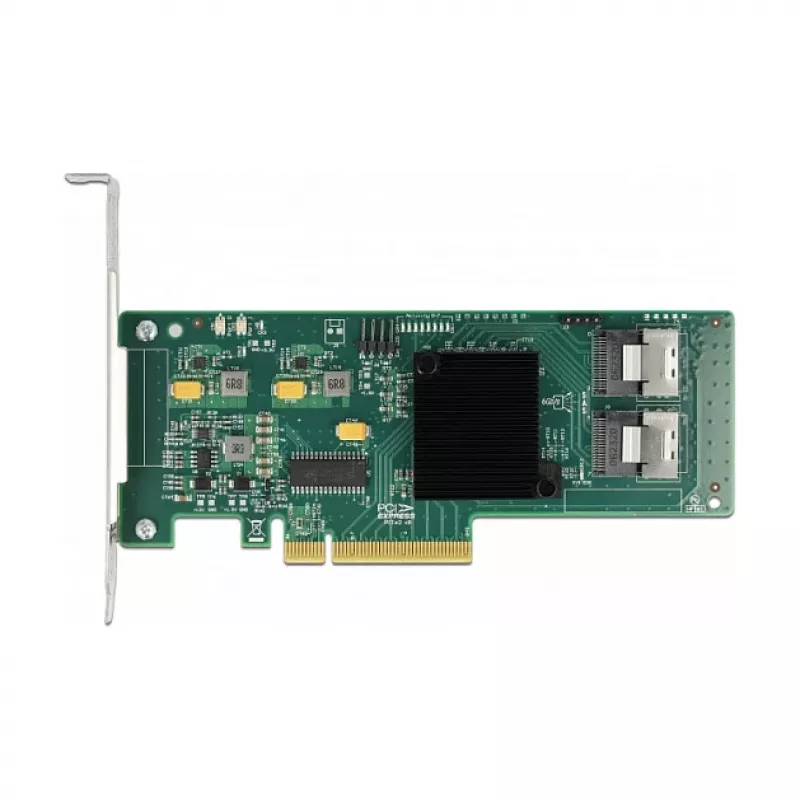 DeLOCK 8 prievadų SATA PCI Express x8 kortelė su prijungimo kabeliu