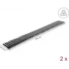 Paukščių atbaidymo barjeras fotovoltinėms sistemoms DELOCK 1 m, 2 vnt., ruda, 122 mm