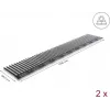 Paukščių atbaidymo barjeras fotovoltinėms sistemoms DELOCK 1 m — 2 vnt., rudas, 193 mm