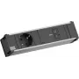 Bachmann CONI BM0023770 Einbaumodul 1x CEE7/3-Socket Outlet 1x USB-C/C 100W juodas L=0,2m
