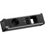 Kištukinis lizdas Bachmann CONI su 1x CEE 7/3 lizdu, 1x USB-C PD 45W, 1x maitinimo jungtimi, 0,2 m laidu