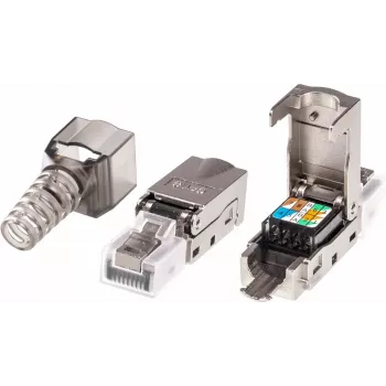 ATEN RJ-45 (J-45) vyriška laidų jungtis 2A-245G, sidabrinė, Cat6A kabeliams