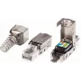 ATEN RJ-45 (J-45) vyriška laidų jungtis 2A-245G, sidabrinė, Cat6A kabeliams