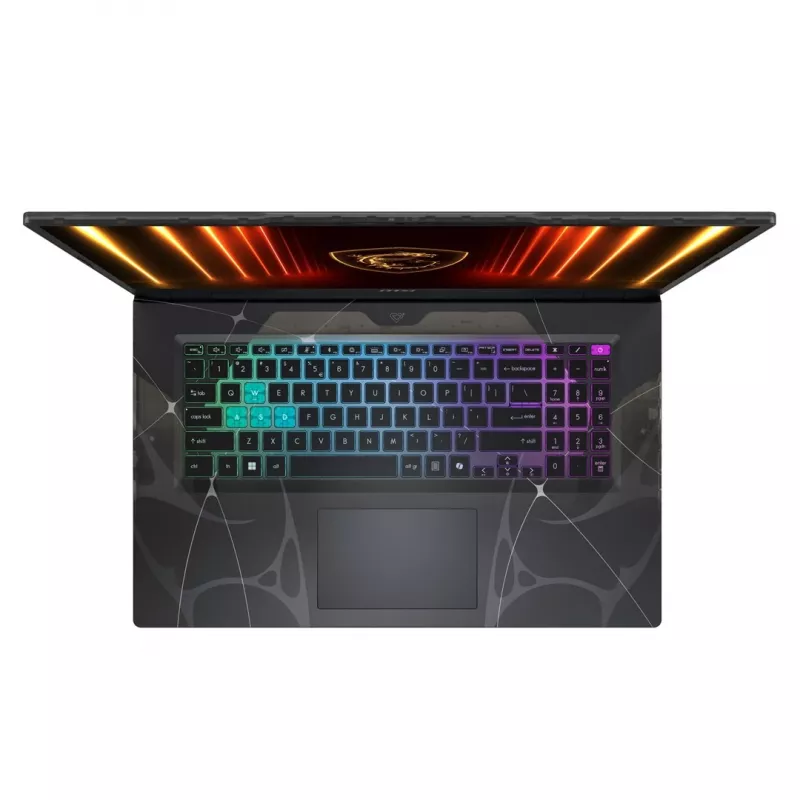 MSI Cyborg 17 B13WGKG-203XPL Intel® Core™ i7 i7-13620H Nešiojamas kompiuteris 43,9 cm (17,3) Full HD 16 GB DDR5-SDRAM 1 TB SSD NVIDIA GeForce RTX 5070 Wi-Fi 6E (802.11ax) Be OS Juoda