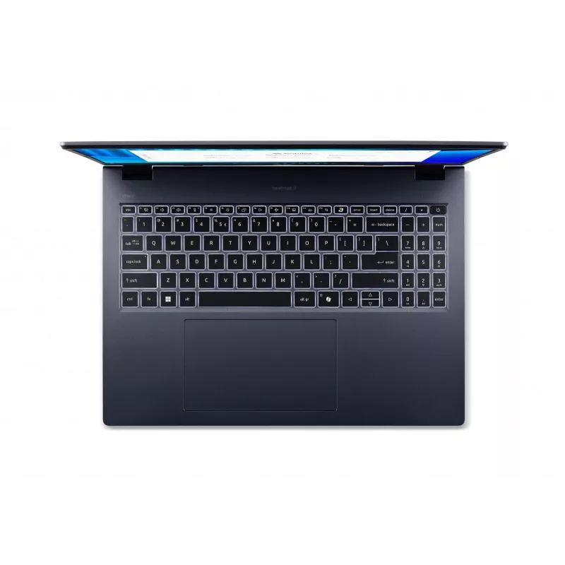 Acer TravelMate P4 TMP416-54-TCO nešiojamasis kompiuteris su Intel Ultra 7 255U, 16 GB RAM, 512 GB SSD, Windows 11 Pro