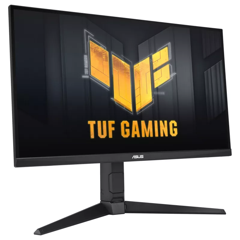 27 colių ASUS TUF Gaming VG27UQEL5A 4K UHD LCD monitorius, 3840×2160, 1 ms, IPS, VESA, aukščio reguliavimas, įmontuoti garsiakalbiai
